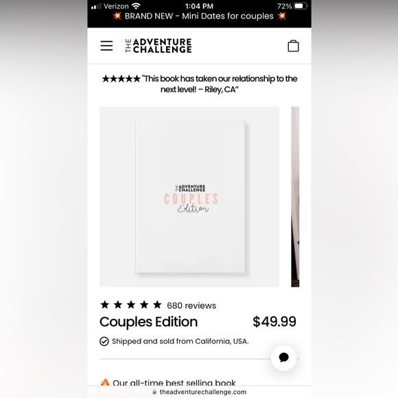 The Adventure Challenge Date Book - Picture 7 of 8